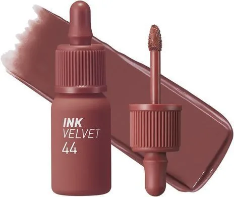 Peripera Ink The Velvet – стійкий вельветовий тінт для губ 44 Chestnut Nude