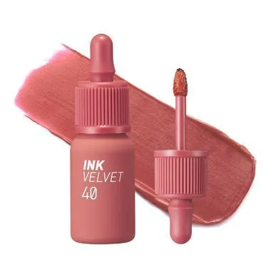 Peripera Ink The Velvet – стійкий вельветовий тінт для губ 40 Calm Rosy