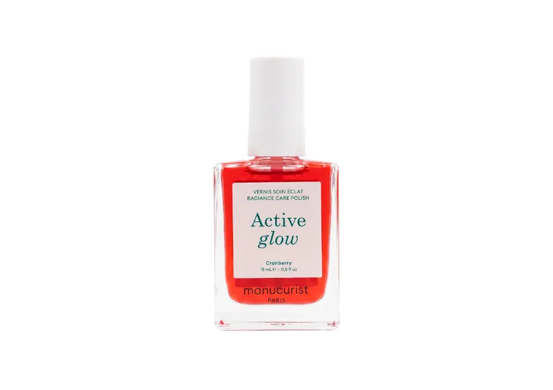 Лак для нігтів з ефектом коралового блиску MANUCURIST Active Glow Cranberry 15 мл