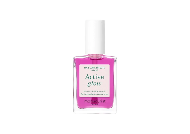 Лак для нігтів з бузковим глянцевим ефектом MANUCURIST Active Glow Grape 15 мл