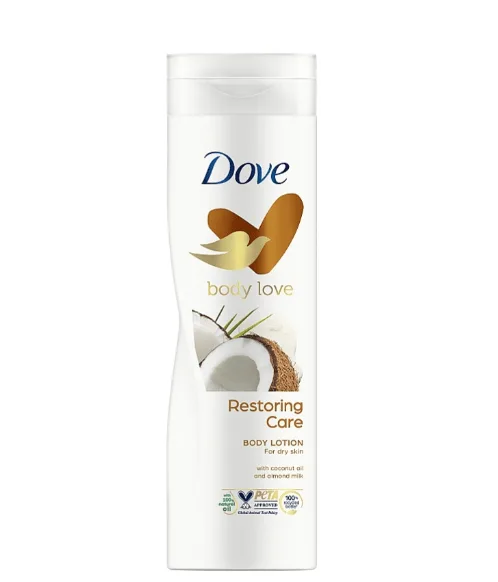 Лосьйон для тіла Dove Розгладжувальний догляд з кокосовою олією Restoring Ritual, 400 мл