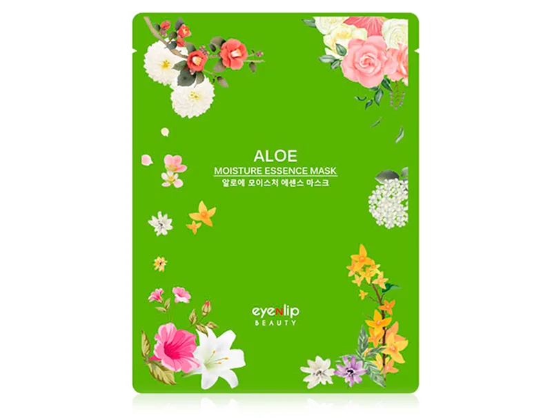 Зволожуюча маска для обличчя з екстрактом алое Eyenlip Aloe Moisture Essence Mask
