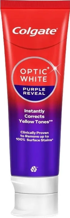 Зубна паста Colgate Optic White Purple 125 мл