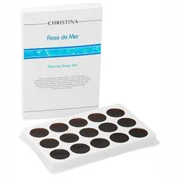 Набір "Пілінгове мило" Christina Rose De Mer Peeling Soap (soap/15*30ml)