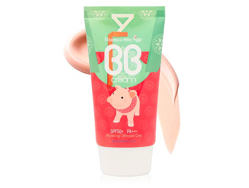 Зволожуючий BB крем з гіалуроновою кислотою Elizavecca Milky Piggy BB Cream SPF 50+ PA+++, 50мл