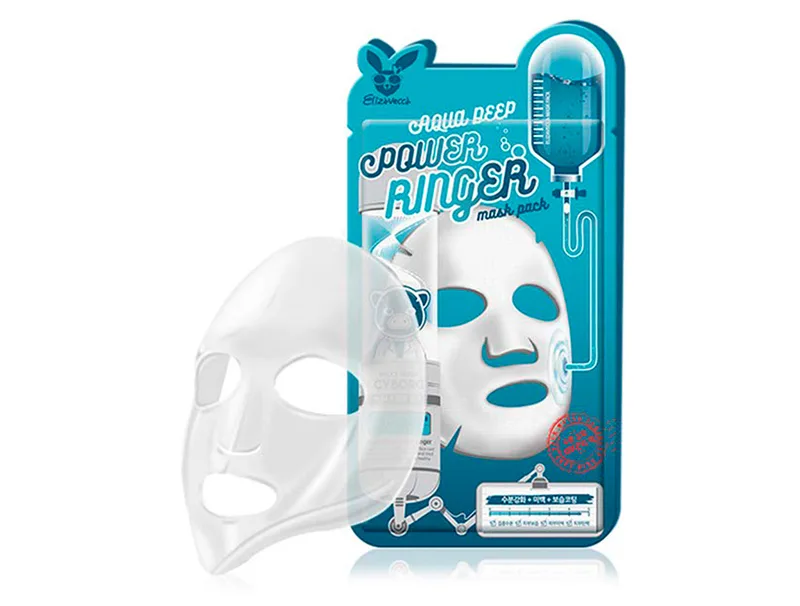 Зволожуюча маска для обличчя Elizavecca Aqua Deep Power Ringer Mask