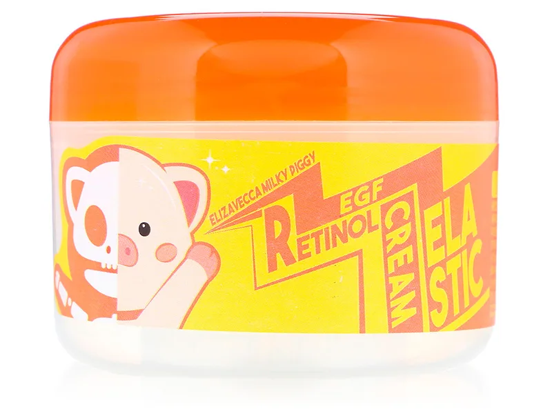 Антивіковий крем для обличчя Elizavecca Milky Piggy EGF Elastic Retinol Cream, 100г