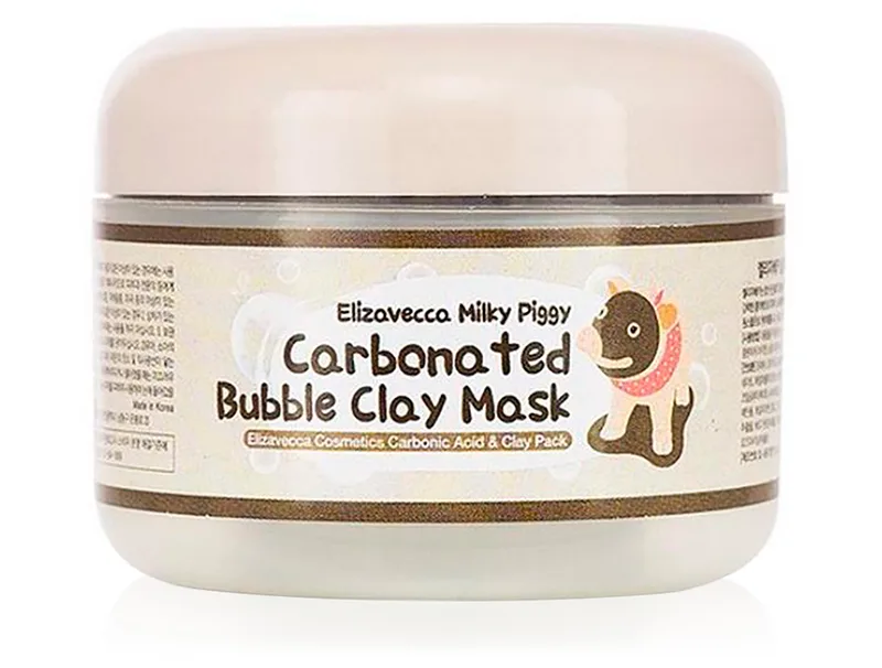 Elizavecca Carbonated Bubble Clay Mask - Глиняна киснева маска