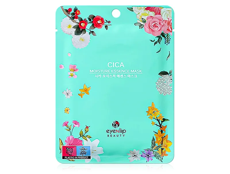 Зволожуюча маска для обличчя з центелою Eyenlip Cica Moisture Essence Mask