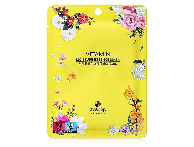 Зволожуюча маска для обличчя з вітамінами Eyenlip Vitamin Moisture Essence Mask
