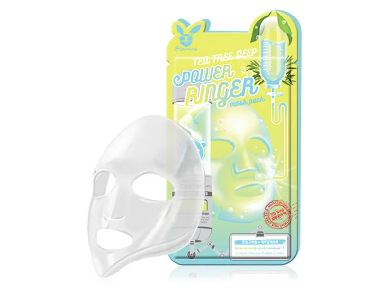 Маска для проблемної шкіри обличчя Elizavecca Tea Tree Deep Power Ringer Mask