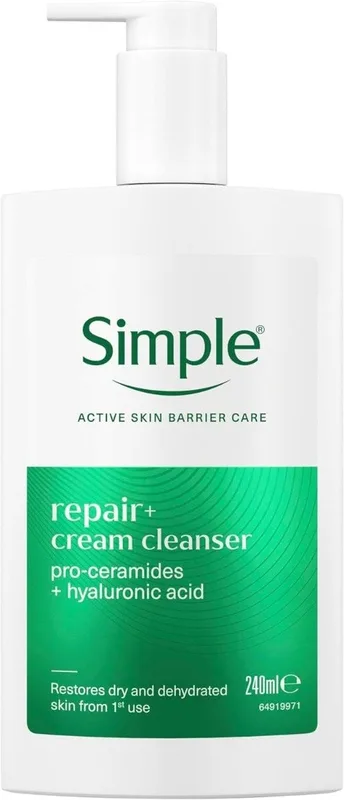 Гель для вмивання Simple Active Skin Barrier Care з про-керамідами та гіалуроновою кислотою 240 мл