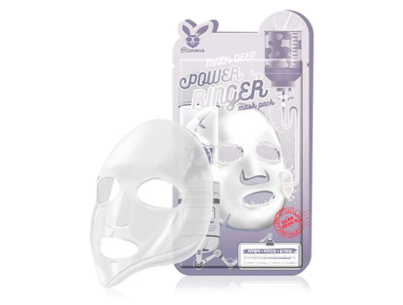 Маска для обличчя молочно-квіткова Elizavecca Milk Deep Power Ringer Mask