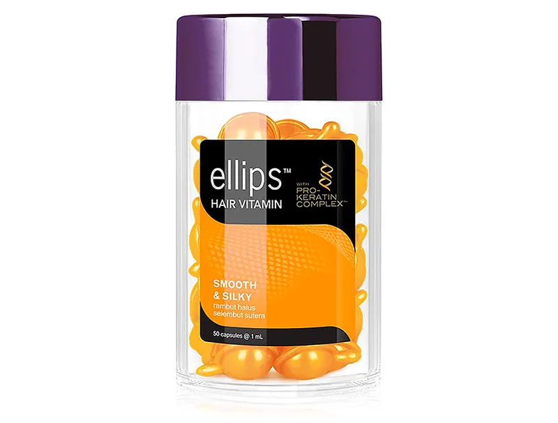 Сироватка для волосся «Бездоганний шовк» Ellips Hair Vitamin Smooth & Silky With Pro-Keratin Complex