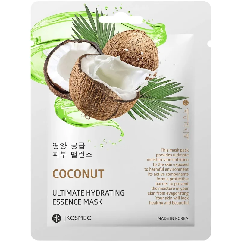 Маска Jkosmec Ultimate Hydrating тканинна для обличчя з екстрактом кокосу 25 мл