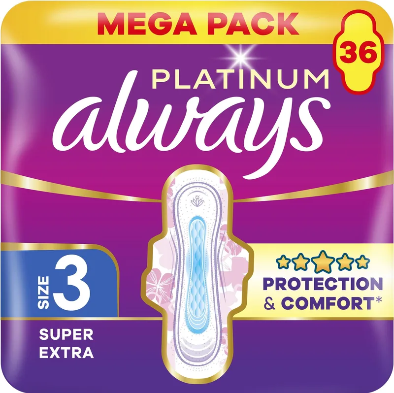 Гігієнічні прокладки Always Platinum Super Extra (Розмір 3)