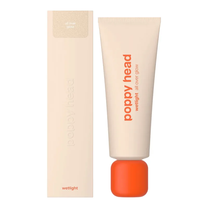 Poppy Head Wetlight рідкий хайлайтер для тіла та обличчя 01 Glowsecco 50 мл
