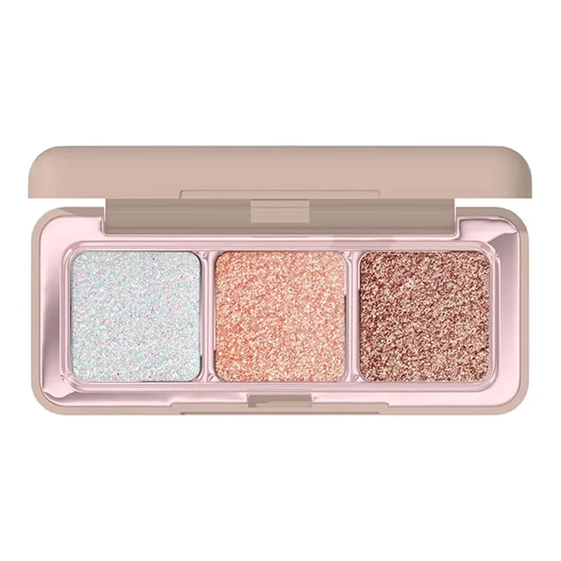 Poppy Head Just Enough Everyday Glow палітра блискучих тіней для повік 01 Shine Agenda, 4,8 г
