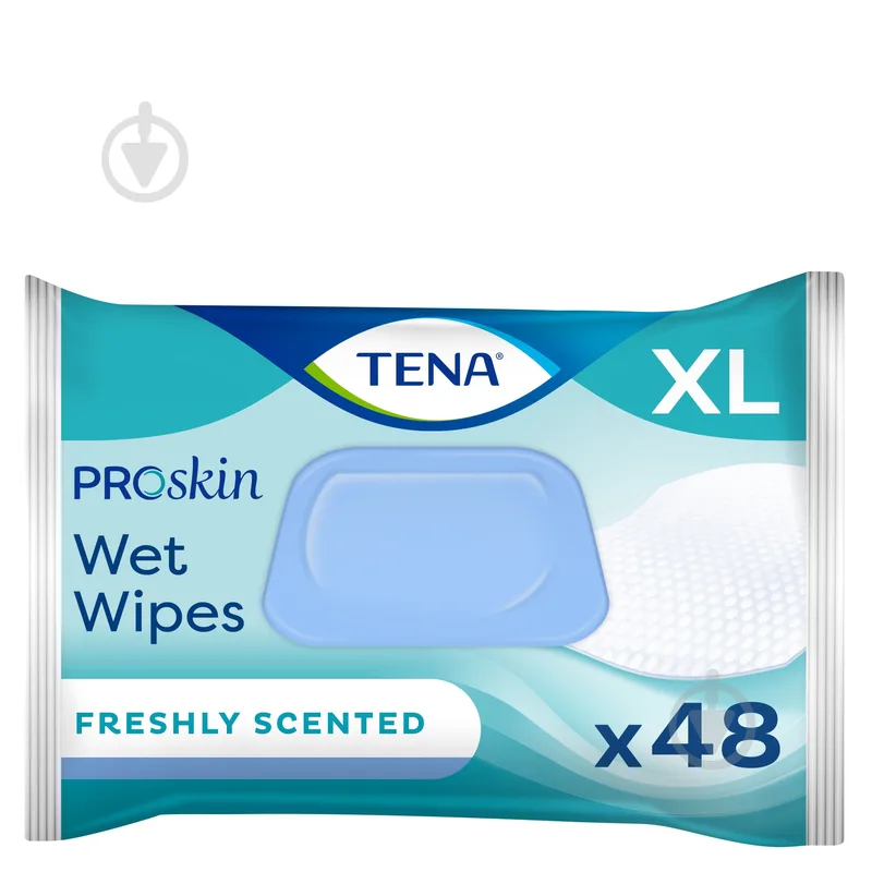 Вологі серветки Tena Wet Wipe 48 шт.