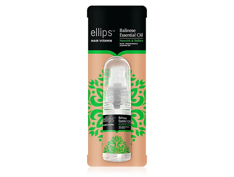 Сироватка для волосся «Живлення та м'якість Балі» Ellips Hair Vitamin Balinese Essential Oil Nourish & Soften
