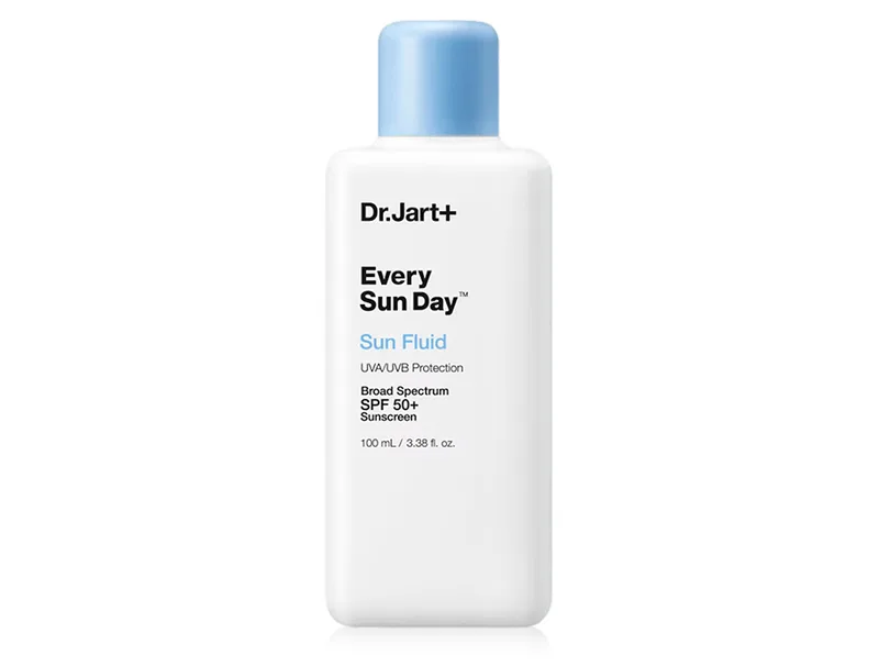 Сонцезахисний флюїд для обличчя та тіла Dr. Jart+ Every Sun Day Sun Fluid SPF 50+, 100мл