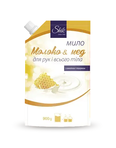 Рідке крем-мило Shik Молоко і мед, 900 г