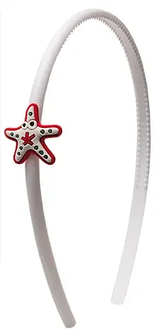 Обруч для волосся Titania Морська зірка, пластмасовий, сірий, 1 шт. (8520 KIDS)