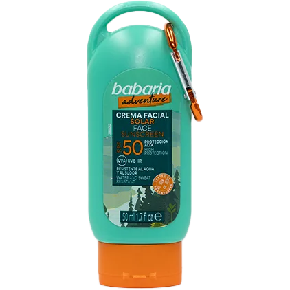 Крем Babaria (Бабарія) сонцезахисний для обличчя Алое вера SPF50 50 мл