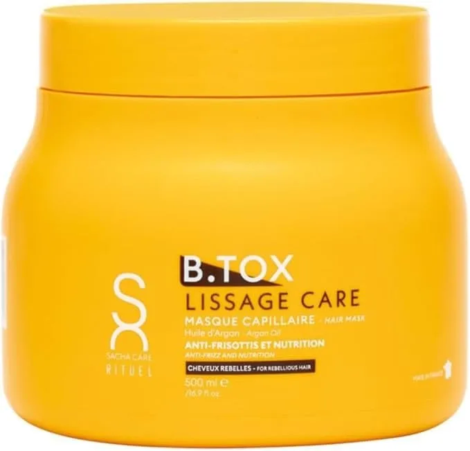 Маска Sacha Care Rituel B-Tox Lissage Care для розгладження волосся 500 мл