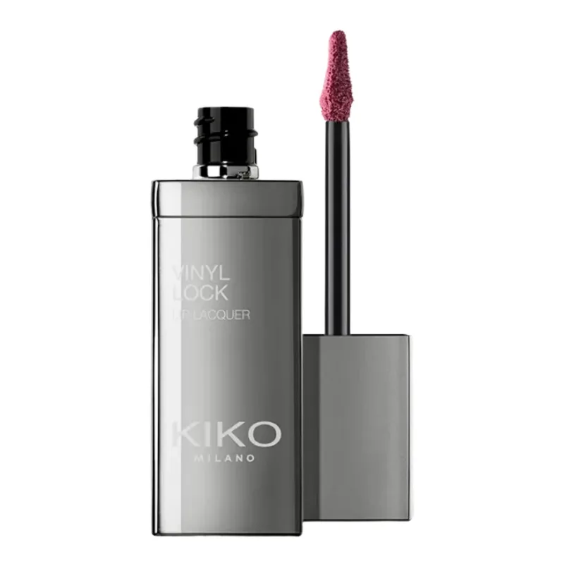 KIKO Milano Vinyl Lock Lip Lacquer рідка помада з вініловим фінішем 06 Berry Crush 4 мл