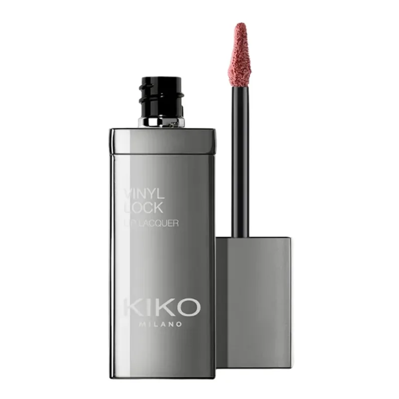 KIKO Milano Vinyl Lock Lip Lacquer рідка помада з вініловим фінішем 02 Back To Brick 4 мл