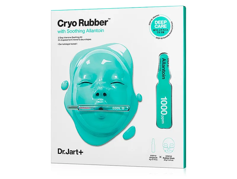 Заспокійлива альгінатна маска для обличчя з алантоїном Dr. Jart+ Cryo Rubber With Soothing Allantoin