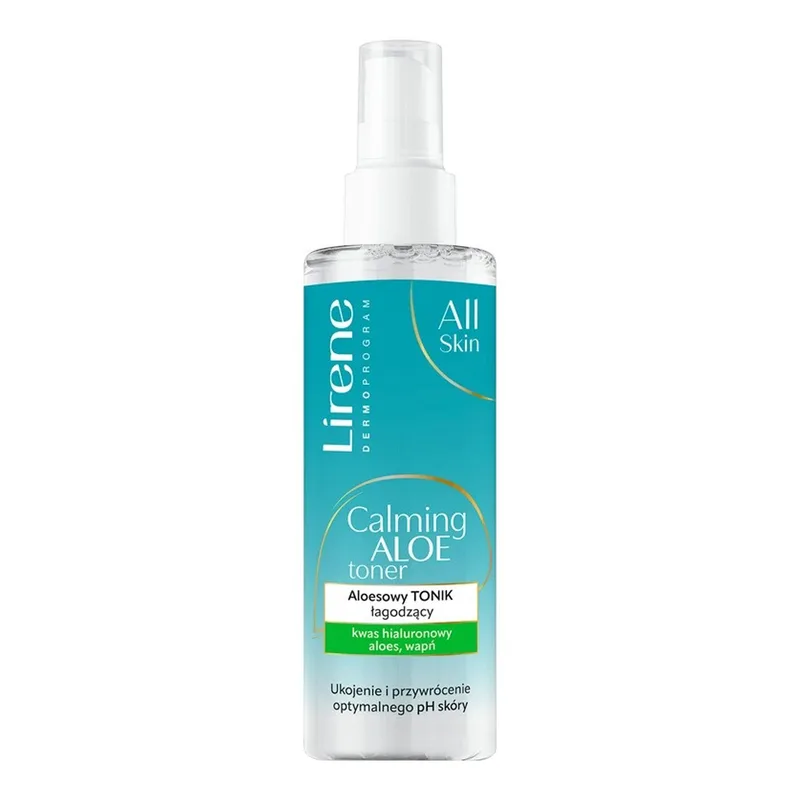 Lirene All Skin заспокійливий тонік для обличчя з алое 200 мл