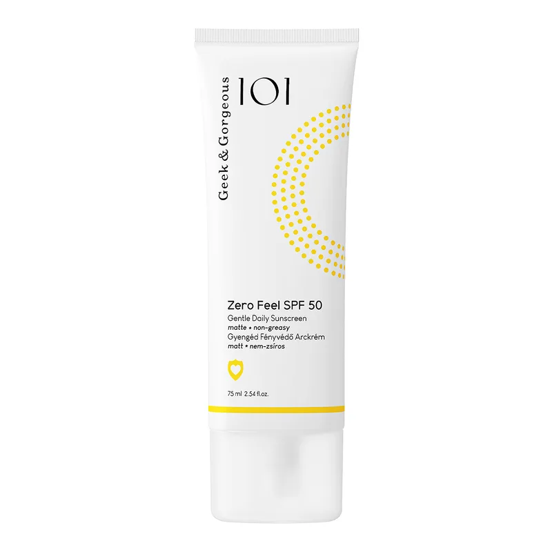 Geek&Gorgeous; Zero Feel крем для обличчя SPF 50 PA++++, 75 мл
