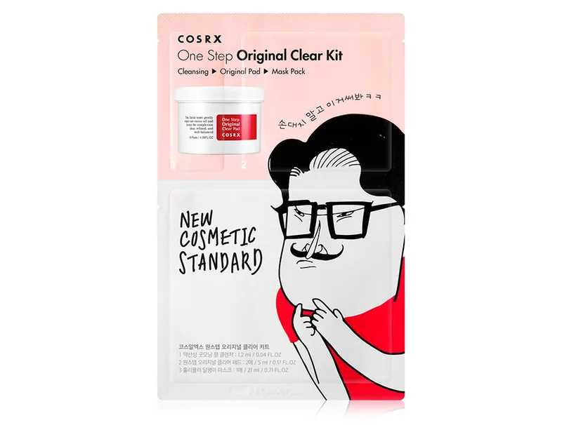 Відновлюючий набір для очищення шкіри Cosrx One Step Original Clear Kit