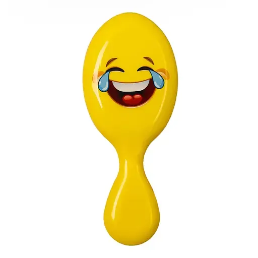 Щітка для волосся дитяча Titania Smiley, жовтий (1330 KIDS BOX смех)
