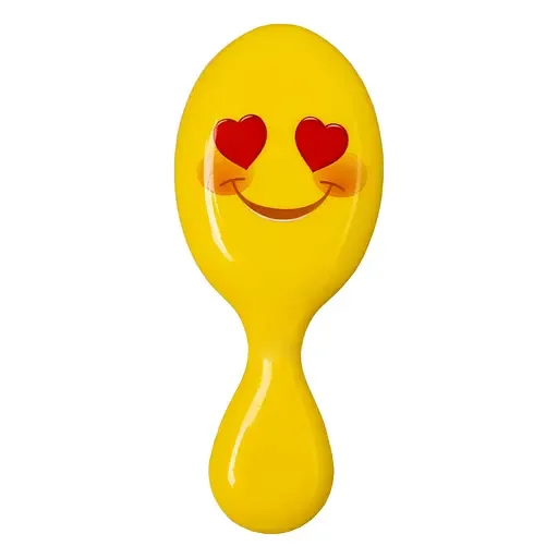 Щітка для волосся дитяча Titania Smiley, жовтий (1330 KIDS BOX сердечки)
