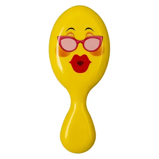Щітка для волосся дитяча Titania Smiley, жовтий (1330 KIDS BOX роз очки)