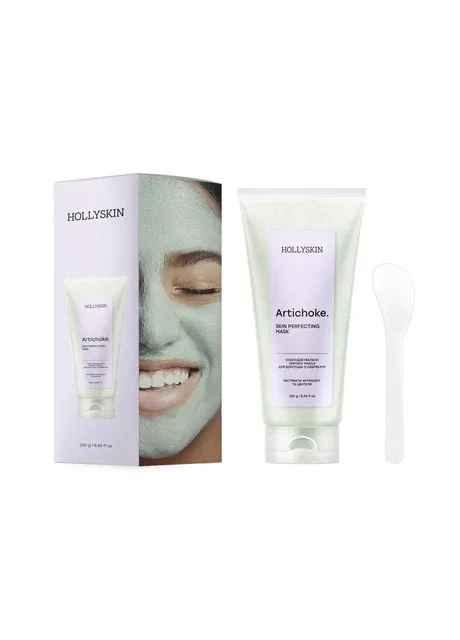 Охолоджуюча ліфтинг-маска з артишоком 250 мл HOLLYSKIN artichoke skin perfecting mask