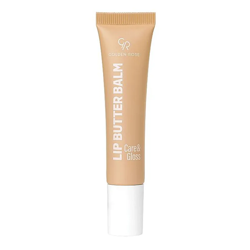 Golden Rose Lip Butter Balm Care&Gloss зволожувально-живильний бальзам для губ з пептидами 03 Vanilla Sorbet 13,5 мл
