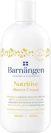 Крем-гель для душу Barnangen Nutritive з морошкою для сухої і дуже сухої шкіри 400 мл
