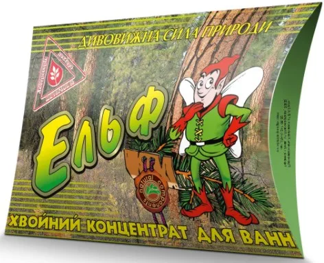 Ельф концентрат хвойний для ванн з екстрактом алое 500 г