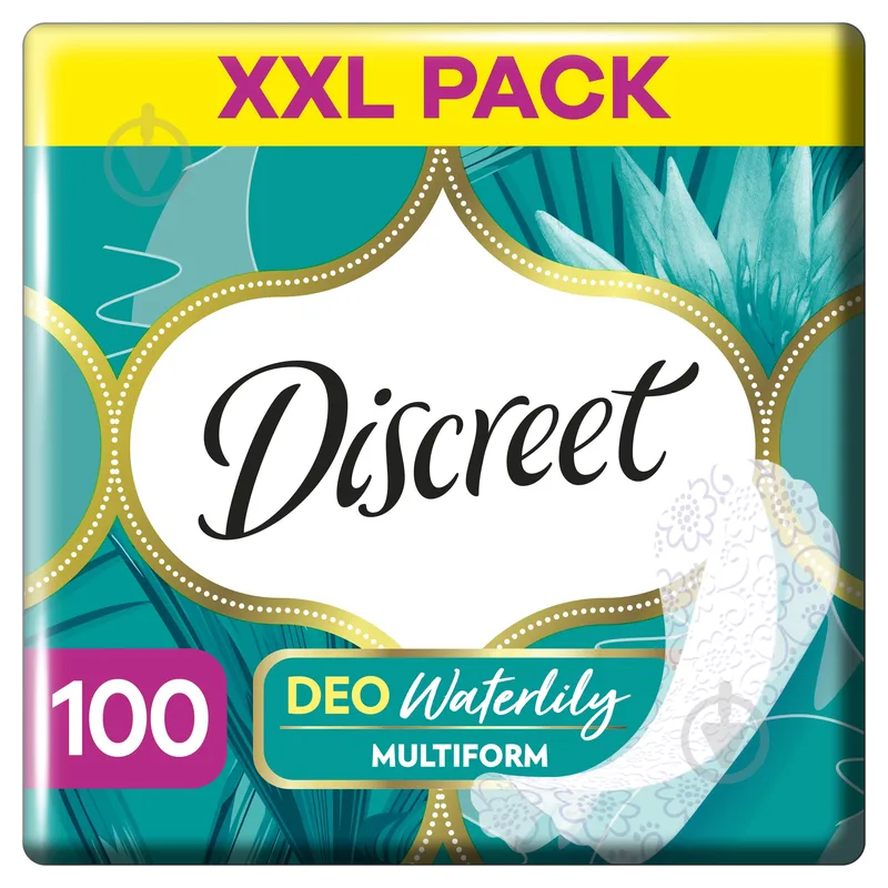 Прокладки Discreet Deo Waterlily multiform 100 шт.