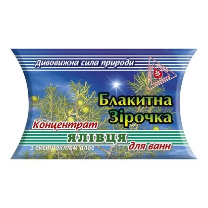 Концентрат для ванн Блакитна зірочка (ялівець+алое) 450 г