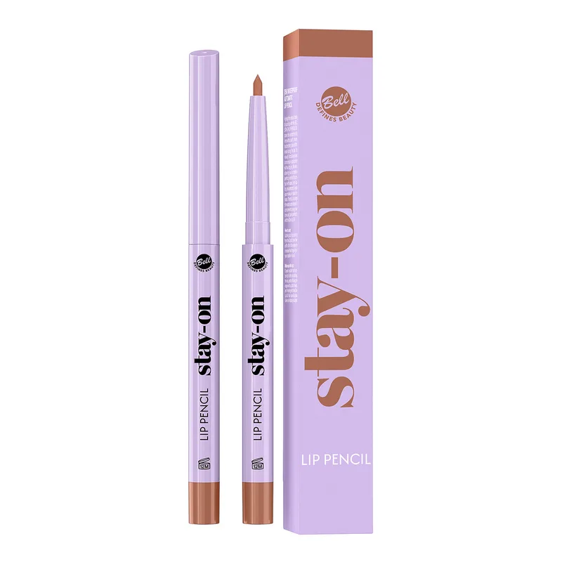 Bell Stay On Lip Pencil водостійкий автоматичний олівець для губ