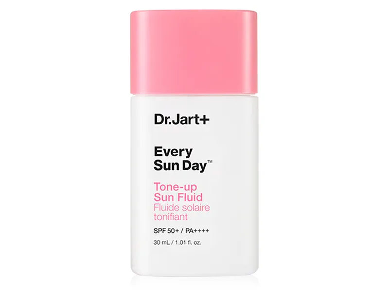 Сонцезахисний флюїд для обличчя з тонуючим ефектом Dr. Jart+ Every Sun Day Tone-Up Sun Fluid SPF 50+ PA++++, 30мл