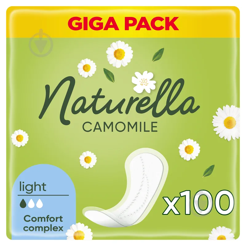 Щоденні гігієнічні прокладки Naturella Сamomile Normal Deo, 100 шт