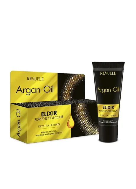 REVUELE Еліксир для контуру очей Argan Ol проти зморшок і темних кіл з аргановою олією 25 мл — Крем, Болгарія (318446629)