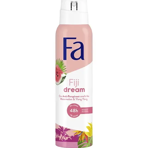 Антиперспірант-спрей Fa Ритми островів Fiji Dream Аромат кавуна і іланг-ілангу 150 мл