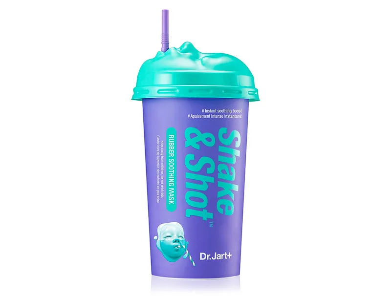 Заспокійлива альгінатна маска для обличчя Dr. Jart+ Shake & Shot Rubber Soothing Mask, 40мл